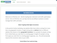 Tablet Screenshot of cpaclickz.com